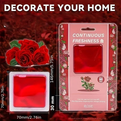 Breathable membrane air freshener sticker, freshens the air, compact design - Freshener for trash cans, suitable for bathrooms