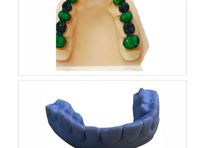 Dentistry Resin Gingival casting Photocuring 3D Printing 405nm Guide Plate Compression mold Dental Mold lcrown Repair Non-toxic