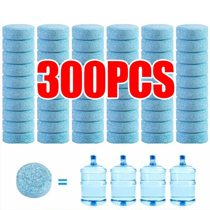 ISGTDRM Solid Cleaner Car Windscreen Cleaner Effervescent Tablet Auto Wiper Glass Solid Cleaning Concentrated Tablets Detergent