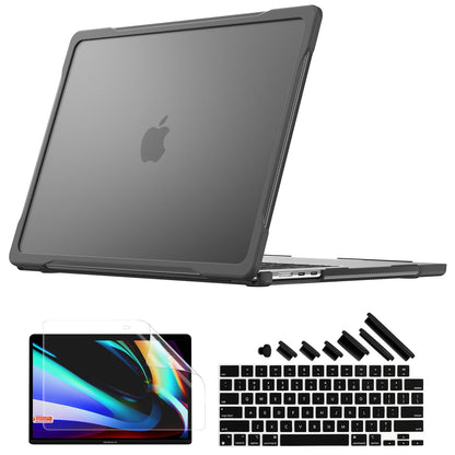 EGYAL Laptop Case for 2025 M4 Air 15 A3241 13.6 A3240 Macbook Air 13 Case M1 M2 M3 M4 Pro 14 16 Laptop Shell for Anti-fall Shell