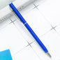 50 Pcs Metal Ballpoint Pen Rose Gold Pen Custom Logo School&office Supplies Stationery Business Gift Lettering Engraved Name