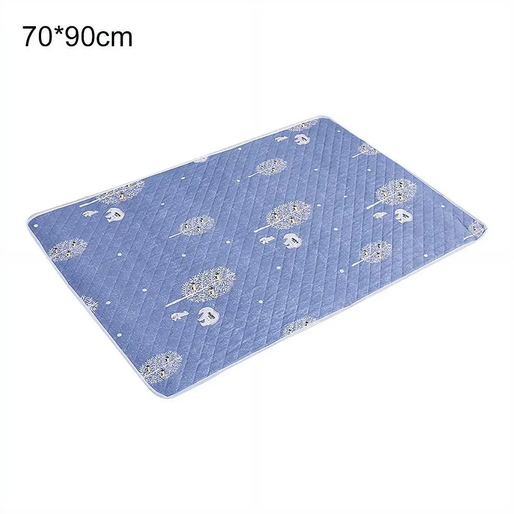 Washable Waterproof Underpad Cotton Bed Pad for Adults Incontinence Elderly Mattress Protection Large Reusable Bed Mat
