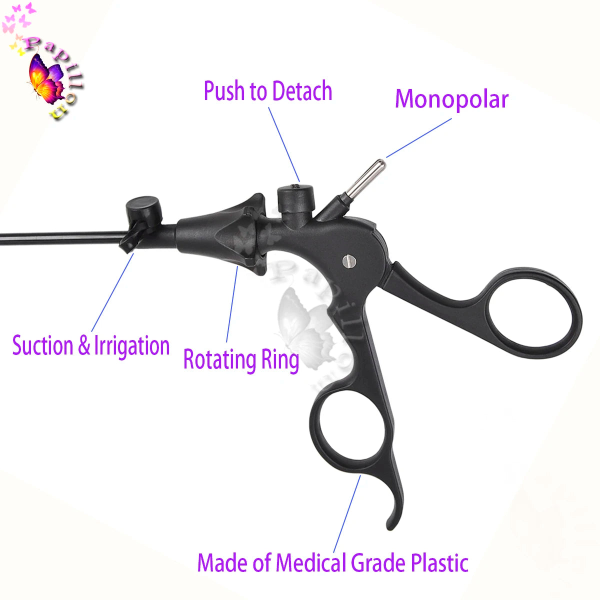 Laparoscopic Surgical Instruments, Medical Laparoscopy Surgery Forceps Medical Supplies and Equipment 3mm/5mm