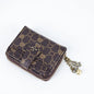 Women's short European and American fashion buckle wallet zipper coin purse
