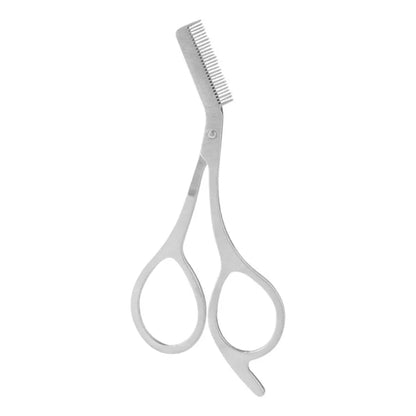1Pc Stainless Steel Eyebrow Trimmer Scissors Precision Grooming Tool for Men & Women Effortless Knife Hair Removal Shaver Tool