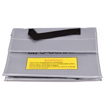 Lipo Guard Safety Bag Fireproof Explosion-Proof Portable Lipo Safety Bag 215*115*155mm for RC FPV Racing Drone Car Battery Safe