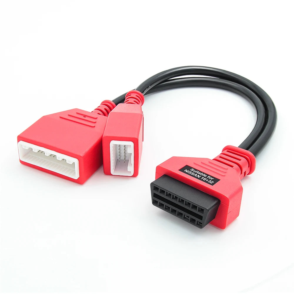 16+32 Gateway OBD Adapter Suitable for Nissan/Sylphy B18 Bypass Sgw No Need Password OBD2 16pin OBD2 Extension Cable