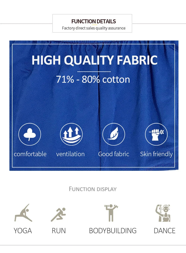 Sexy Running Elastic Sport Shorts Men's Summer Shorts Hot Pants Bar Nine Points Slim Fit Cotton Milk Silk Men's Fashion