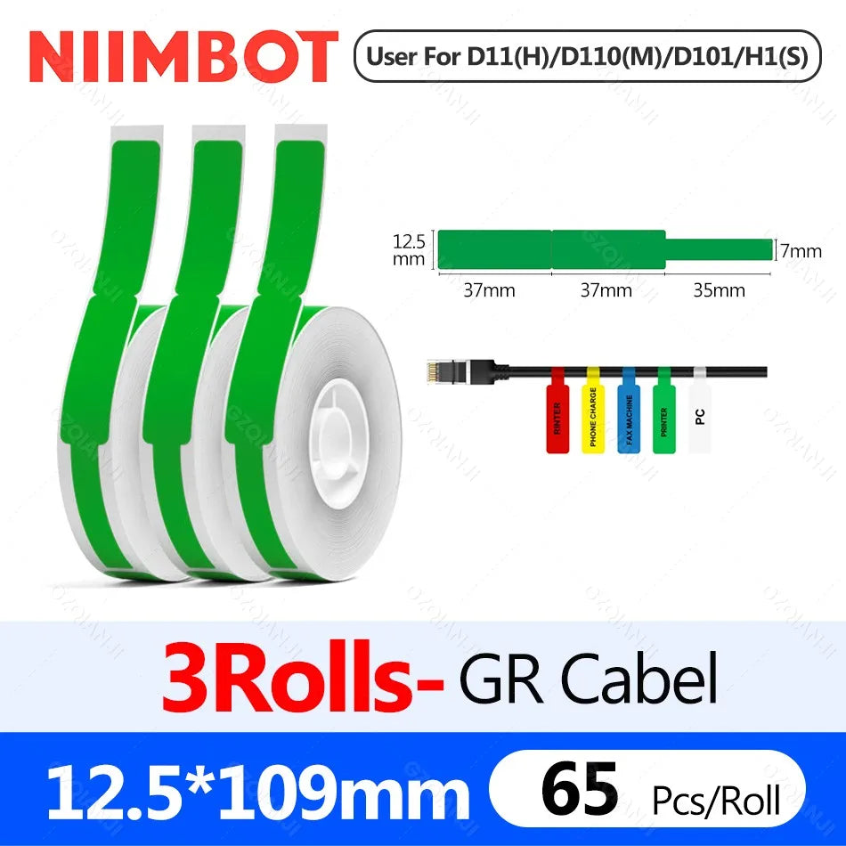 Niimbot D110 D11H 300dpi Bluetooth Label Printer Compact Wireless&Feature-Rich for Labeling Excellence Mobile Phone Durabiility