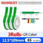 Niimbot D110 D11H 300dpi Bluetooth Label Printer Compact Wireless&Feature-Rich for Labeling Excellence Mobile Phone Durabiility