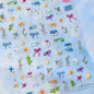 Ocean Shell Starfish Shell Conch Whale Dolphin Seahorse Coconut Tree Water Bubbles Self Adhesive Nail Art Sticker Manicure Decal
