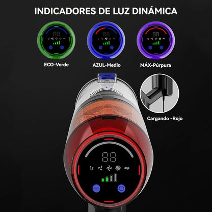 COTIAR R11 500W 50000PA Power Handheld Cordless Wireless Vacuum Cleaner for Home Appliance 1.2L Dust Cup Removable Battery