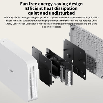 NEW Xiaomi Mi 10G Ethernet Switch 4×2.5G+2×10GMbps Mini Network Switches VLAN Ethernet Splitter Lan Router 6 Ports Hub Switch