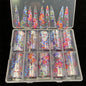 New Flower Nail Foils for Transfer Paper Stickers Floral Adhesive Fruit Nails Wraps Fish DIY Water Marble Nail Art Decorations