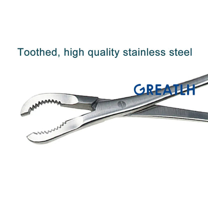 1pcs Phalanges Toothed Reduction Forceps Veterinary orthopedics Instruments