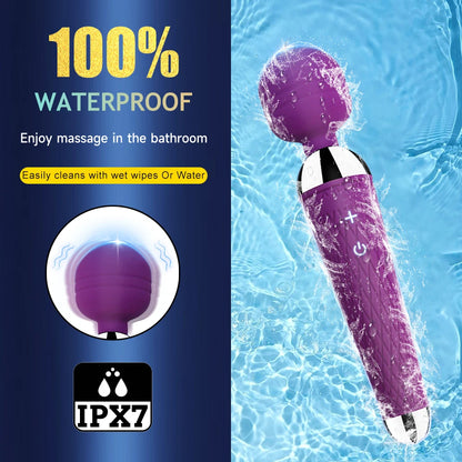 20 Vibration modes and 8 Speeds of body massager, Handheld Deep Tissue muscle massager, Adult Products for Women's Masturbation
