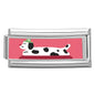 Y2K Red Pink Heart Dog Cat Flowers Italian Charm Link Fit 9mm Stainless Steel Jewelry DIY Making Bracelets For Gifts