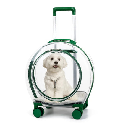 High Quality Pet Suitcase with Shoulder Straps, Portable for Dogs To Go Out Transparent Bag, Space Cabin, Cat Bag Large Capacity
