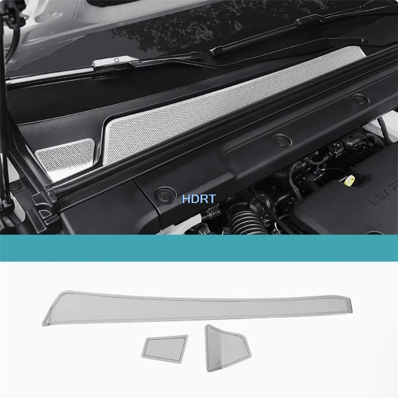 Car Styling Instrument Outlet Horn Hood Air Intake Mask Audio Trim For Leapmotor C10 2024 + Rear Trunk Speaker Cover Accessories