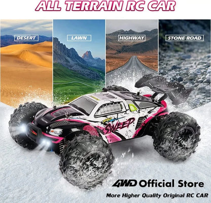 4WD Remote Control Car Off Road 4x4 RC Car High Speed Buggy Truck Super Brushless 50 or 80KM/H Fast Drift Racing Toy Gift