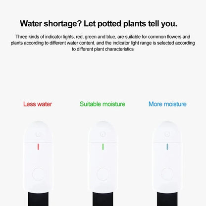 Soil Moisture Sensor Smart Monitor Plants Moisture Tester Flower Pot Soil Hygrometer Garden Care Planting Humidity Meter