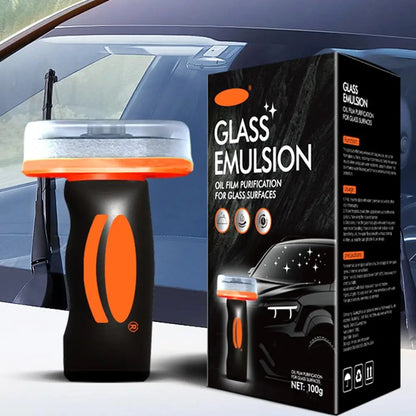 2026 New Car Glass Cleaner Gel Foam Anti-Fog Coating Windshield Watermark Remover Cleaning For Car Windows Rainproof Safe 100g