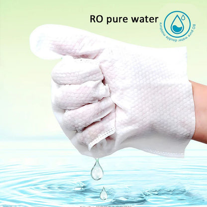 Pet Wash Free Cleaning Gloves Cat and Dog Bathing Deodorization Dry Cleaning Wet Wipes for Puppies and Kittens 6 Pieces