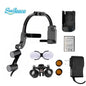 2.5X 3.5X Binocular Dental Loupe Magnification Headlamp with Single Battery Surgical LED Headlight for Dentist Medical Lamp