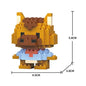 Insect Micro Animals Pet Cats Dog Building Blocks 3D Diamond Model BEE Snail Brick City Construction Toy for Children Kid Gift