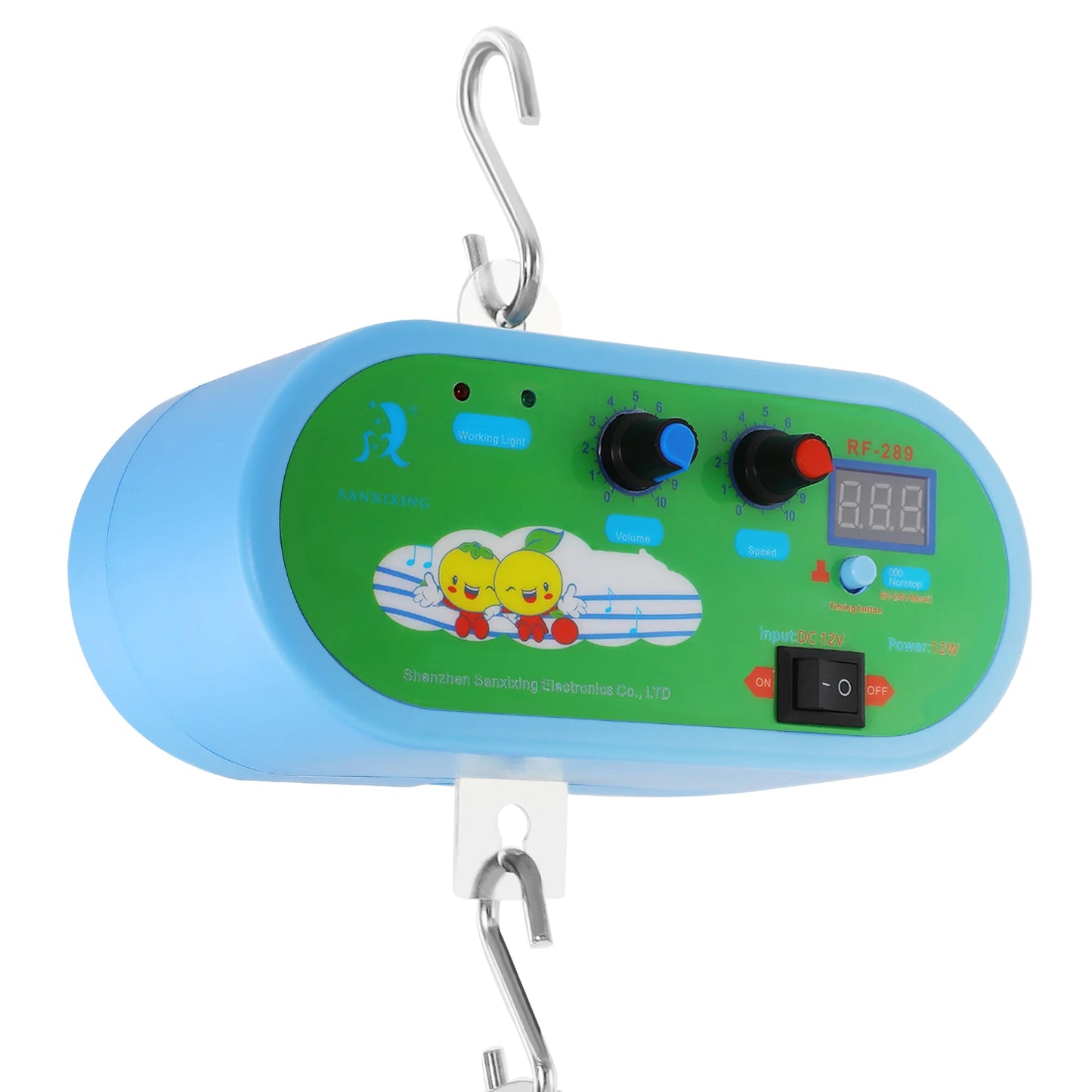 7-spring Baby Cradle Driver Hanging Electric Baby Swing Controller for Baby Spring Cradle and Baby Hammock 20kg Capacity