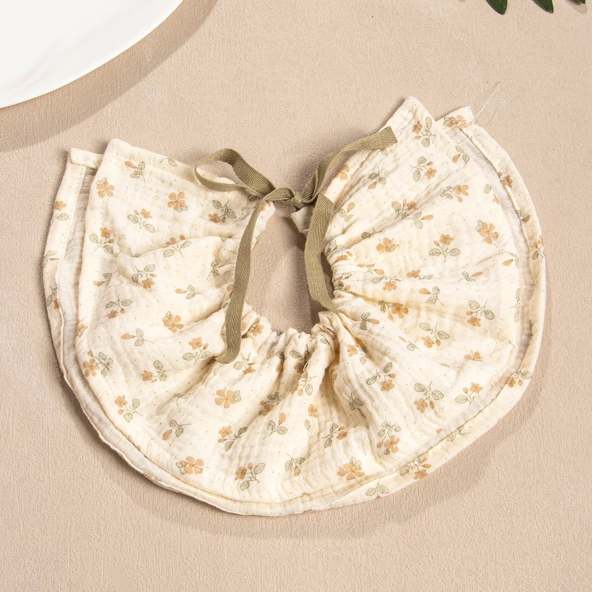 New Cute Drawstring Baby Bibs Newborn Cotton Gauze Saliva Towel Burp Cloths Bandana Scarf for Boy Girl Soft Feeding Drool Bib