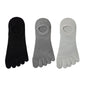 3 Pairs/lot Men's Socks Breathable Sweat Novelty Toe Socks Fashion Casual Breathable Finger Boat Sock High Quality Sox for Male