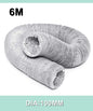 80mm/100mm/110mm/130mm/150mm Portable Air Conditioner Exhaust Vent Pipe Flexible Air Conditioner Exhaust Pipe Vent Hose Outlet