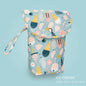 Baby Diaper Bag Organizer Reusable Waterproof Wet/Dry Cloth Bag Mummy Storage Nappy Bag For Disposable Carrying Diaper Clothing