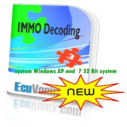 Newest EDC IMMO SERVICE TOOL V1.2 Car Repair Software PIN CODE EcuVonix Decoding V3.2 Immo Off CALCULATOR BSI VDO DASHBOARD