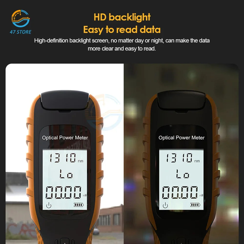 G11 Optical Power Meter High Precision Rechargeable Battery Fiber Optic Power Meter 5G FTTH OPM Tester