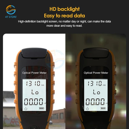 G11 Optical Power Meter High Precision Rechargeable Battery Fiber Optic Power Meter 5G FTTH OPM Tester