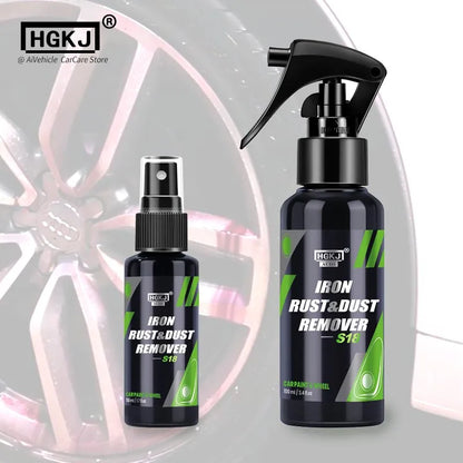 Car Wheels Rim Cleaner Multi Purpose Rust Remover Brake Paint Protect Metal Dust Iron Powder Remover Car Care Chrome Spray S18