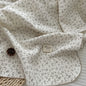 Baby Blanket Floral Soft Cotton Muslin Newborn Swaddle Wrap Receiving Blanket Quick Dry Bath Towel Baby Stroller Cover