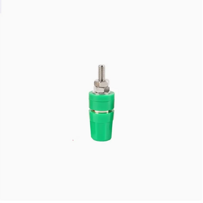 5/10Pcs M4*36 Pure Copper Terminal 4mm Banana Jack Socket 20A Binding Post Banana Plug Connector M4X36