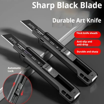 Heavy Duty Utility Knife Large Thickened Wallpaper Cutter Snap Off Cutter Blades Cutter Sharp Paper Cutting Knives Multi Purpose