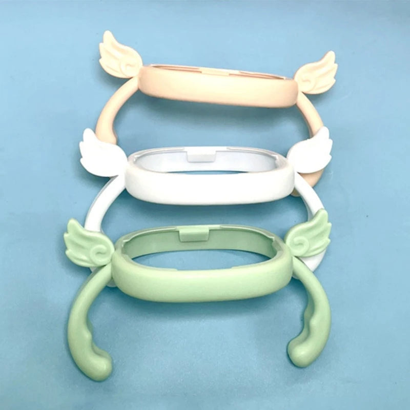Classic Feeding Bottle Handles Soft Compatible Silicone Baby Nursing Bottles Handles Easy to Carry Handles for Hegen Bottle Size