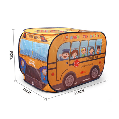 Fun Foldable Play Tent for Kids - Easy to Pop Up, No Assembly Required, Car Design, Durable Polyester and Steel Frame, Playhouse for Boys and Girls, Holiday Gift, Beach Toy