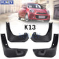 For Nissan Micra / March K13 2010 2011 2012 2013 Front Rear Car Mud Flaps Mudflaps Splash Guards Mud Flap Mudguards Fender