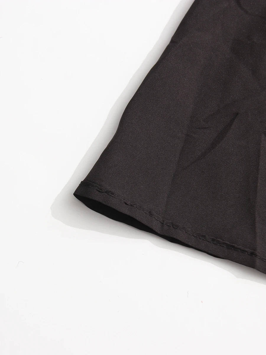 CHICEVER Elegant Spliced Asymmetrical Ruffles Skirts for Women High Waist Patchwork Appliques Pleated Long Skirt Female Spring