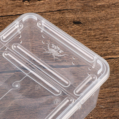1pc Vivarium Lid Reptile Pet Product Reptile Tank Insect Spiders Tortoise Lizard Transparent Breeding Box