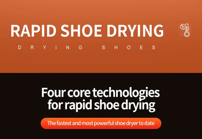 Foldable Shoe Dryer Electric Shoe and Boot Dryer Timing Control Household Shoe Warmer Portable Heater For Socks Boots