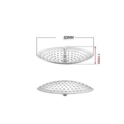Kitchen Sink Strainer Stopper Stainless Steel Replacement Drain Filter Bathtub Hair Catcher Waste Hole Trap Bathroom Accessories