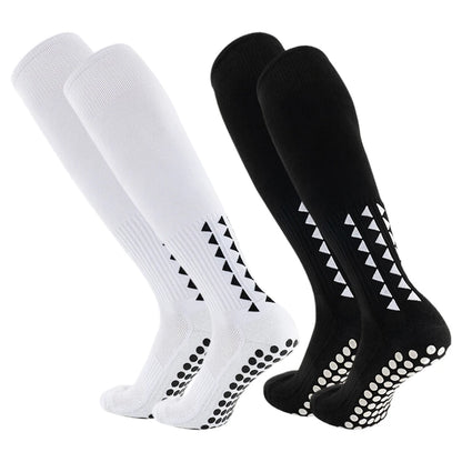 1/pcs Knee High Long Men Women Non Slip Grip Socks Football Basketball Baseball Rugby Soccer Cycling Running Tennis Towel Bottom