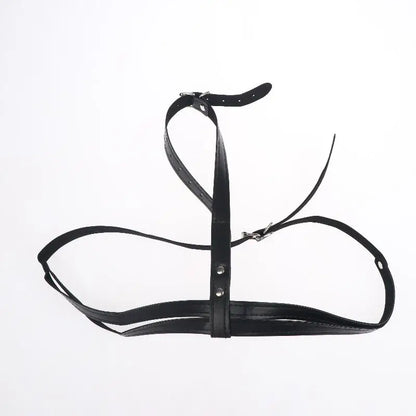 1Pcs Leather Strap On Lesbian Erotic Bra Brassiere Adult Breast BDSM Bondage Sexy Lingerie Sex Toy Accessories For Womenproduct